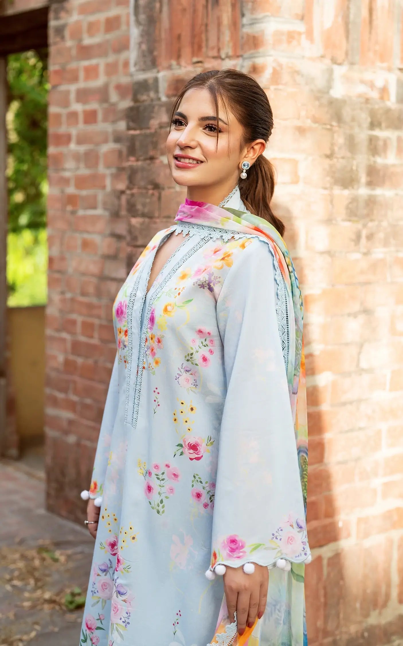 Asifa and Nabeel | Yakin Summer 25 | Whisper of Spring-(YKL25-14)
