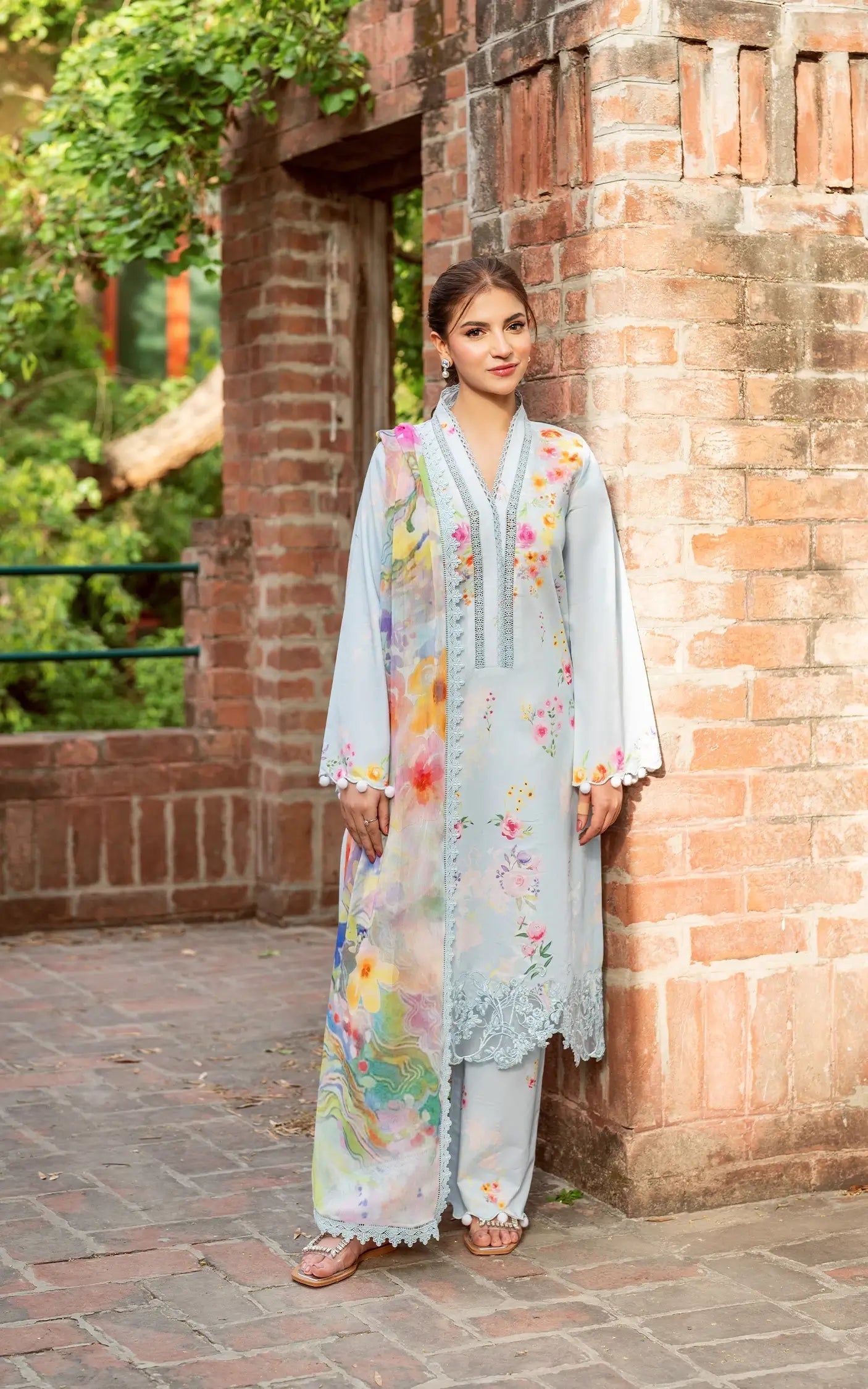 Asifa and Nabeel | Yakin Summer 25 | Whisper of Spring-(YKL25-14)