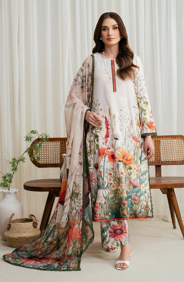 Zarif | Prints 24 | ZGS 01 CREAM