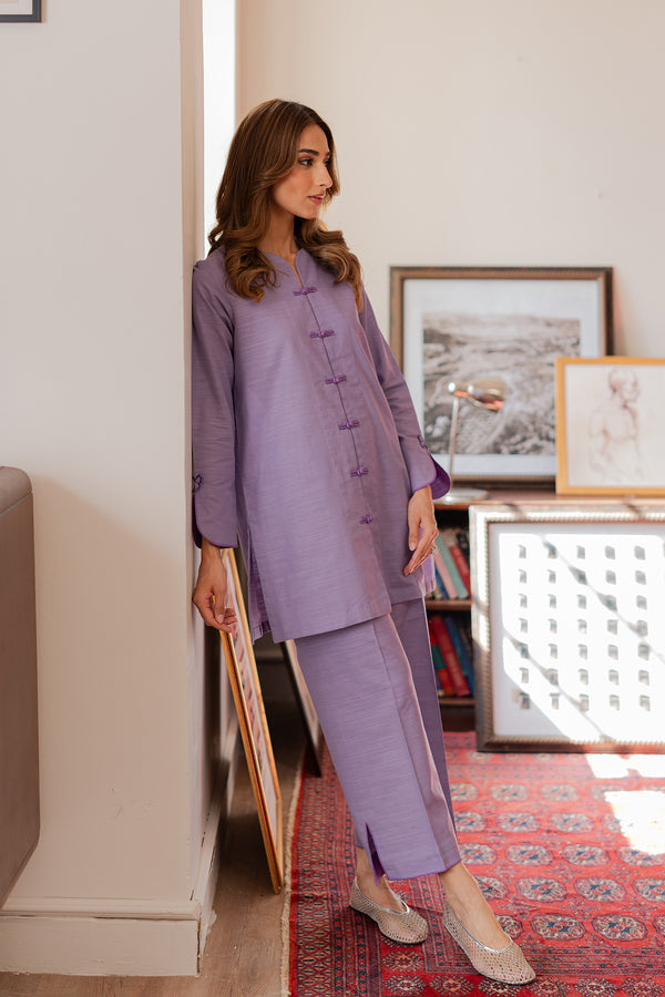 Sahar | Pret Essentials Winter 25 | Lilac Fields