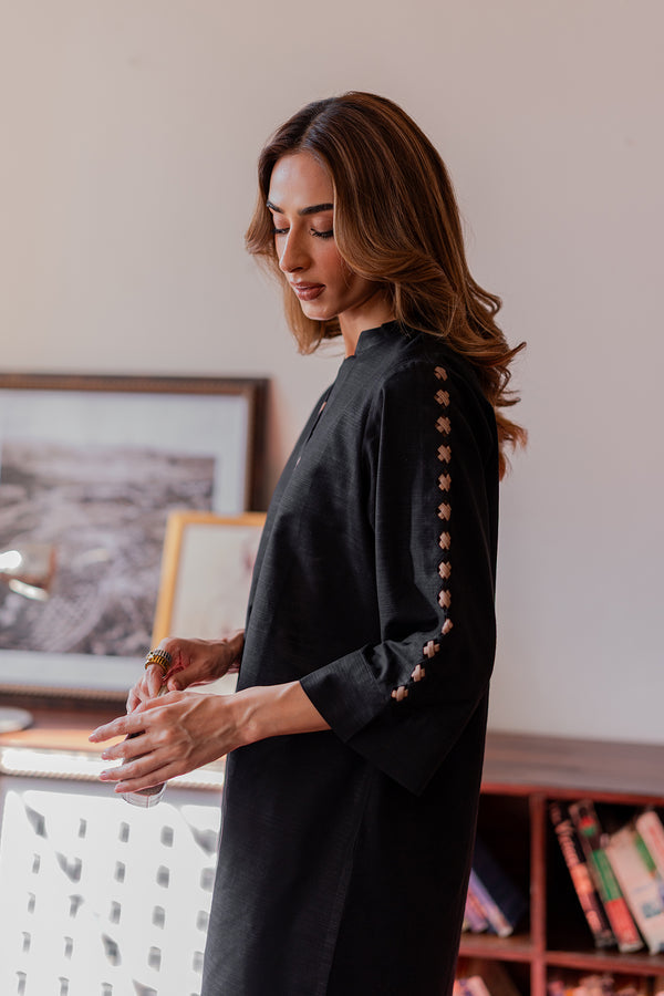 Sahar | Pret Essentials Winter 25 | Raven Core