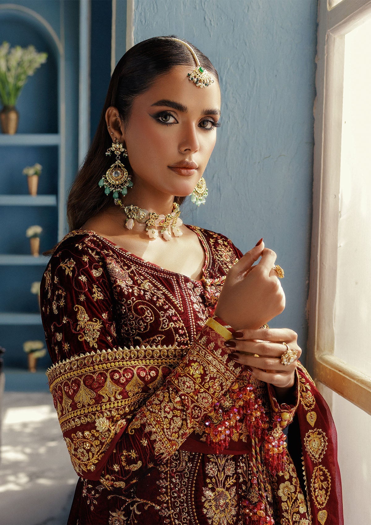 Aik Atelier | Udaipur Velvet 25 | LOOK 05
