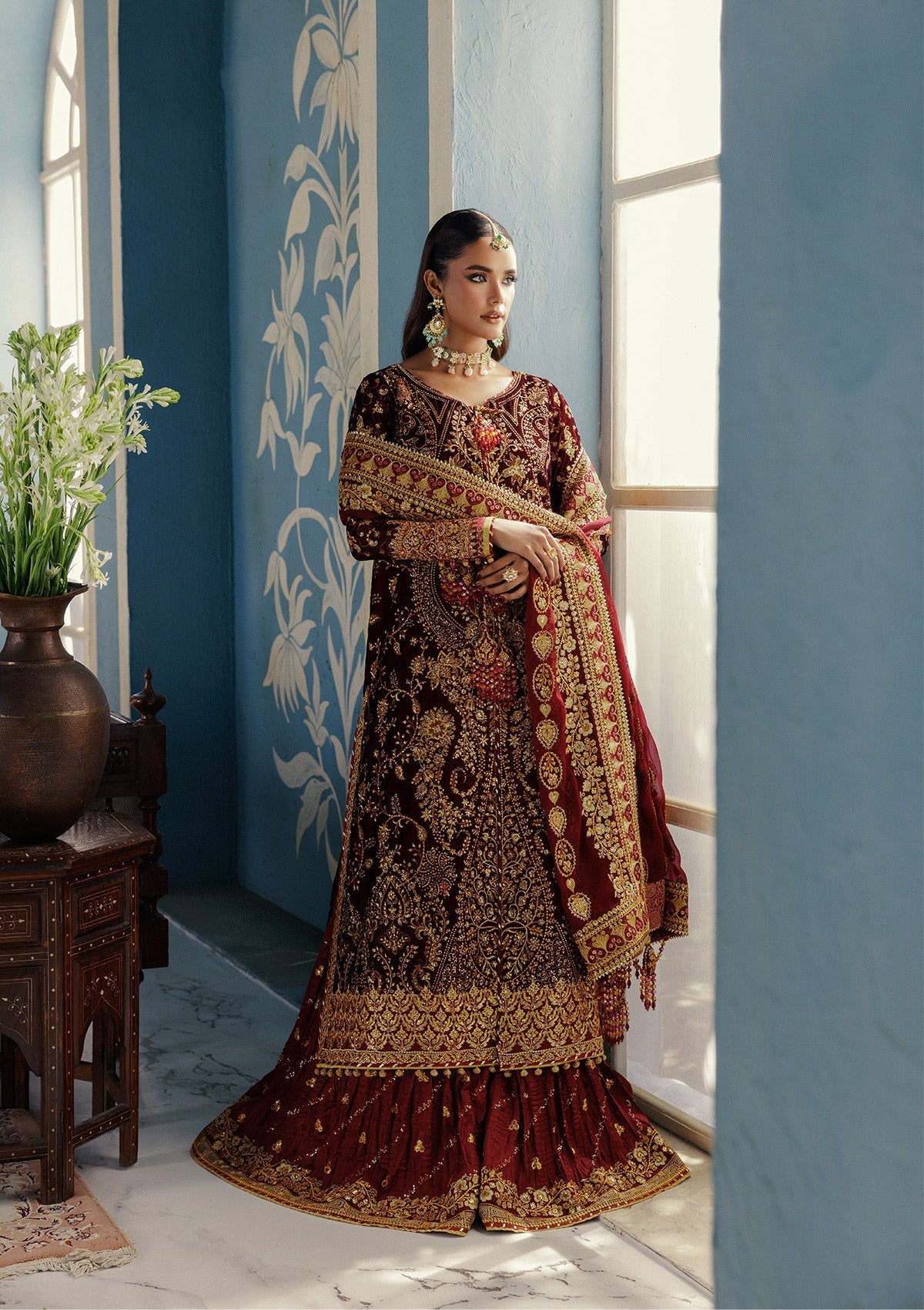 Aik Atelier | Udaipur Velvet 25 | LOOK 05