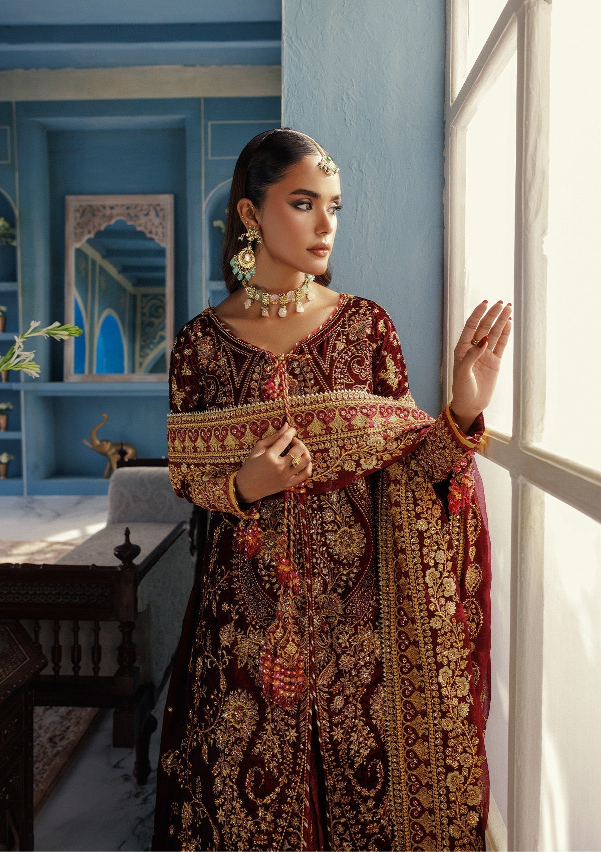 Aik Atelier | Udaipur Velvet 25 | LOOK 05