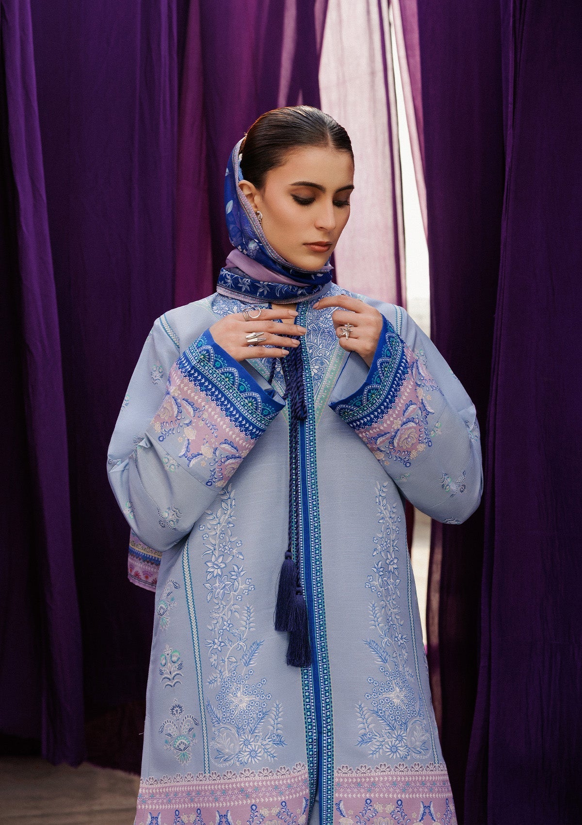 Aik Atelier | Roz Khaddar | AIK ROZ '25 D2 - LOOK 08