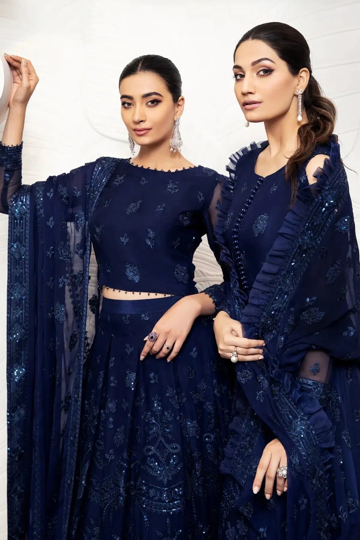 Alizeh | Formals Collection | Glace Blue