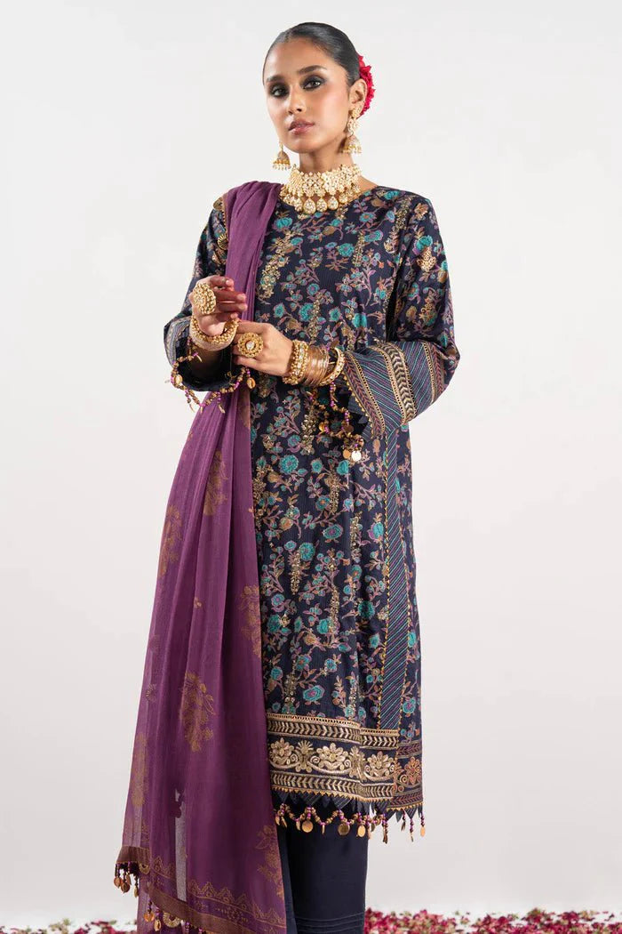 Alkaram | Festive Collection | FC-W-17F-23-3-Navy Blue