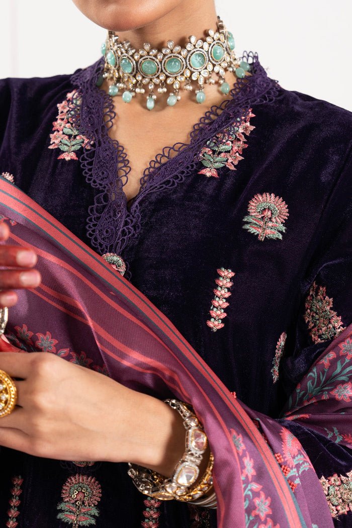 Alkaram | Festive Collection | FC-W-7B-23-3-Purple