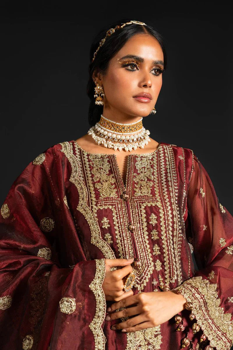 Alkaram | Heavy Formals 24 | HF-02-24-Maroon