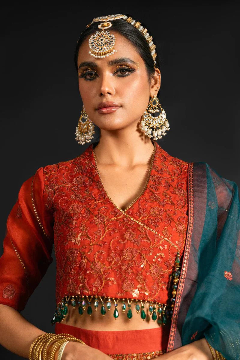 Alkaram | Heavy Formals 24 | HF-04-24-Rust