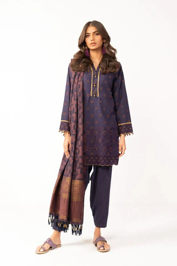 Alkaram | Shawl Collection | Purple