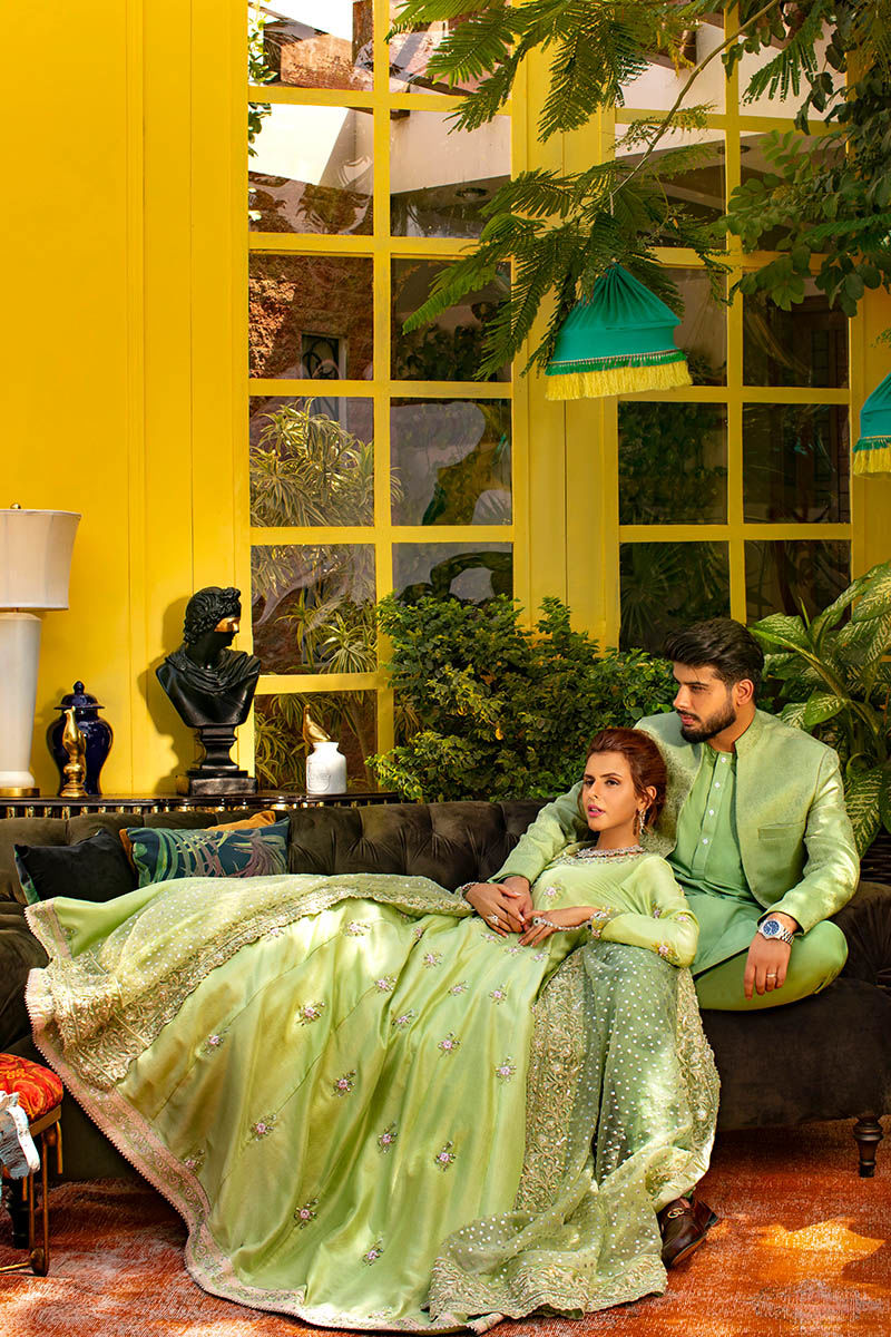Pakistani Menswear | Ansab Jahangir | MINT AURA