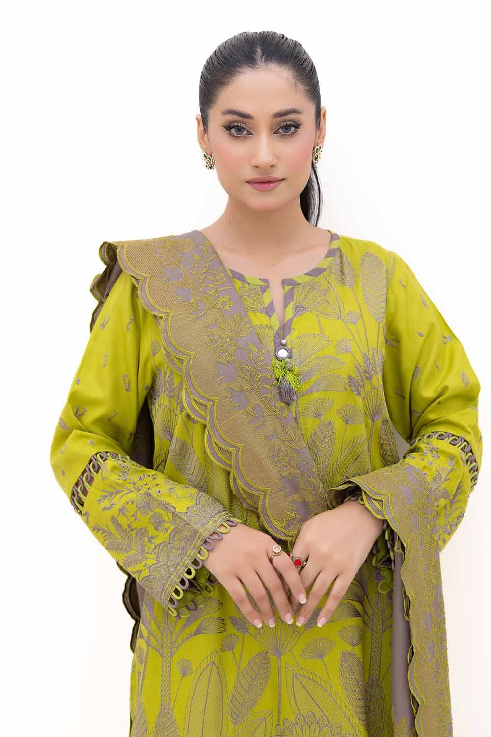 Gul Ahmed | Winter Collection 24 | Acrylic Dupatta AP-42004