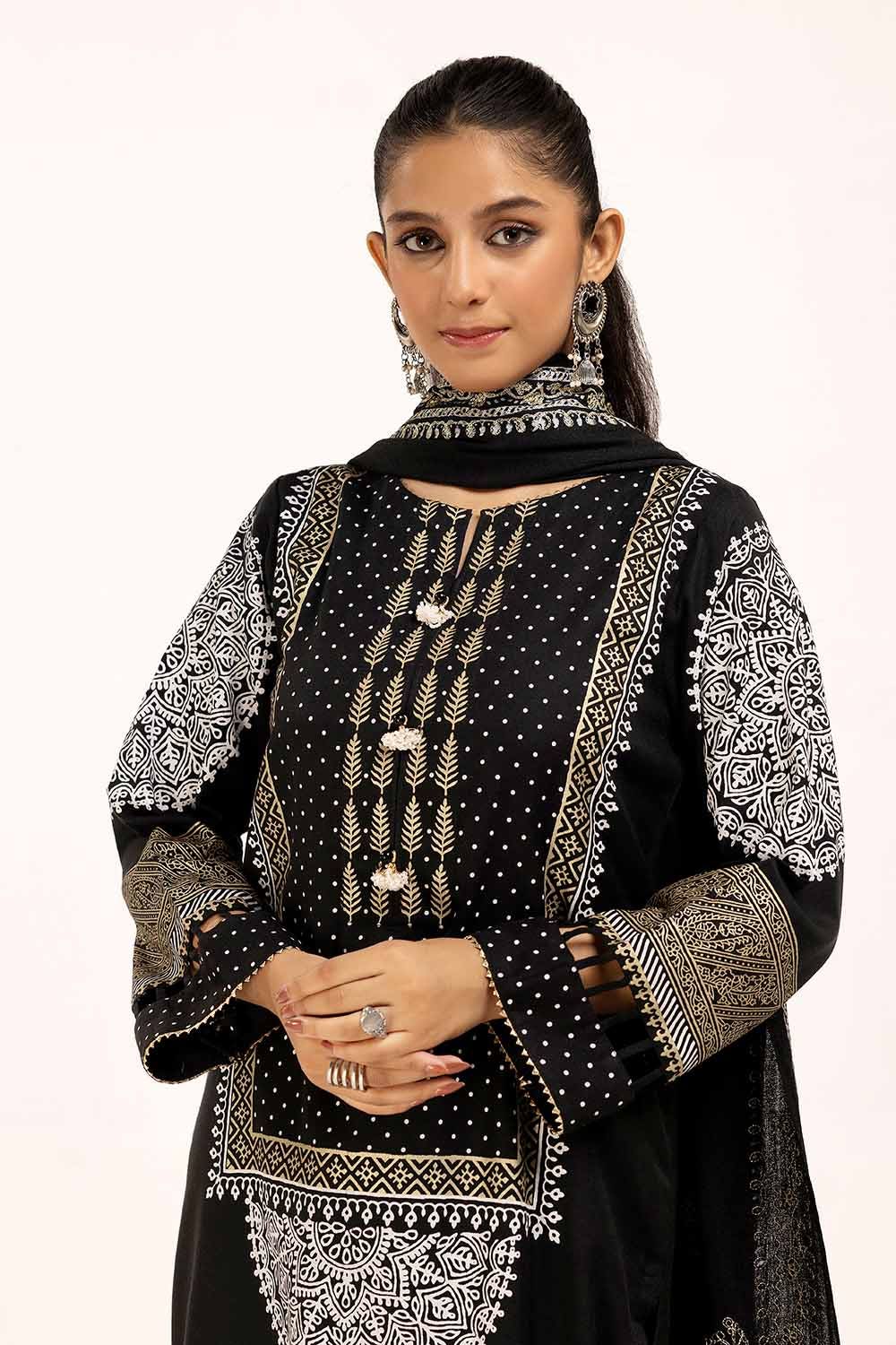 Gul Ahmed | Winter Collection 24 | Lacquer Pashmina Dupatta AP-42021