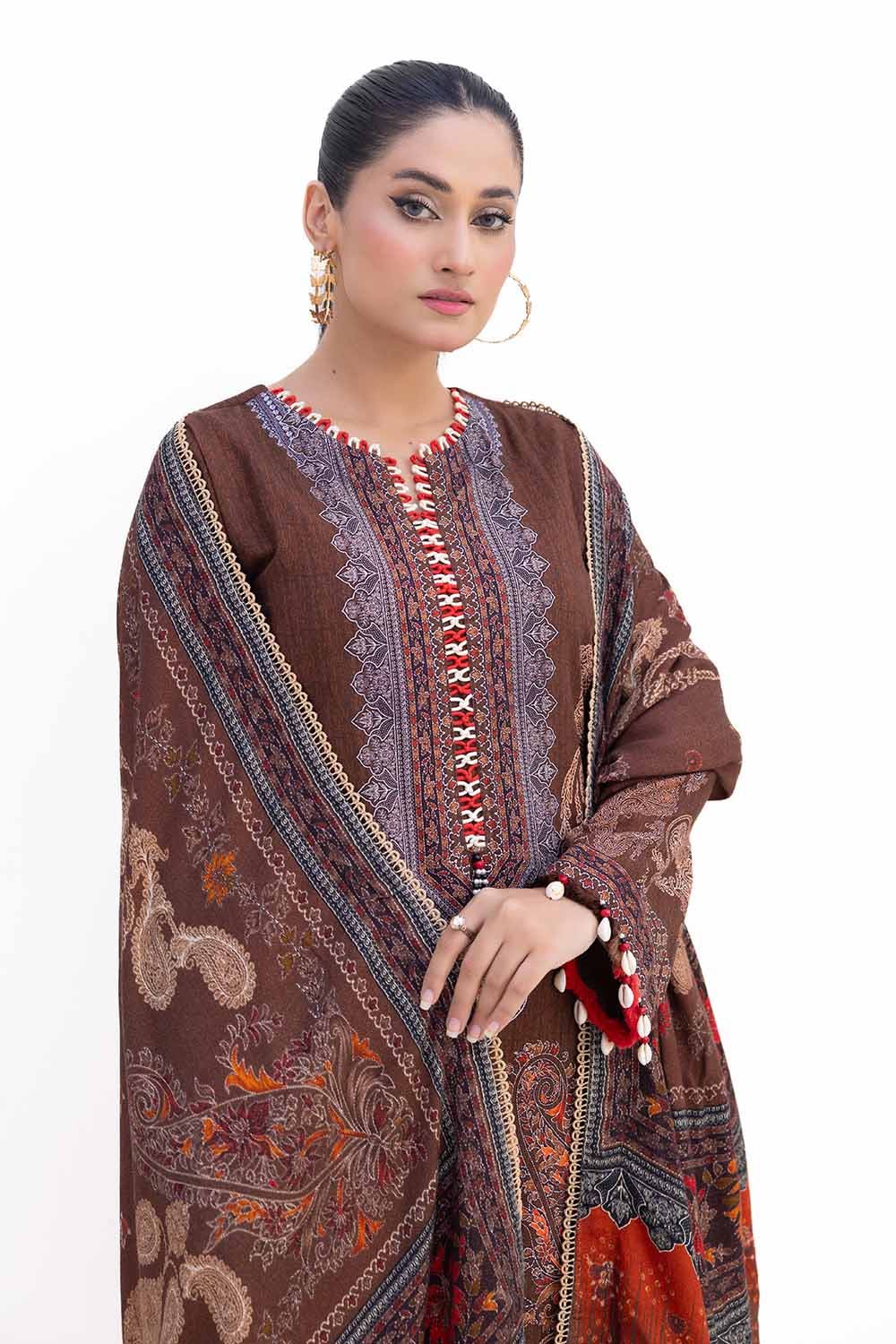 Gul Ahmed | Winter Collection 24 | Pashmina Dupatta AP-42029
