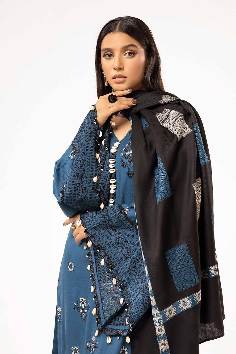 Gul Ahmed | Winter Collection 24 | Pashmina Dupatta AP-42033