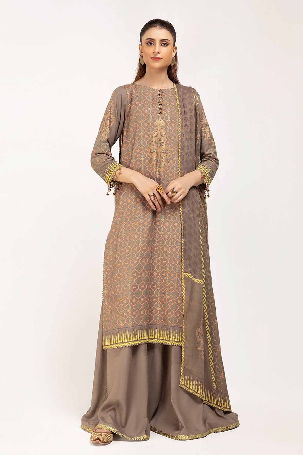 Gul Ahmed | Winter Collection 24 | Acrylic Dupatta AP-42042