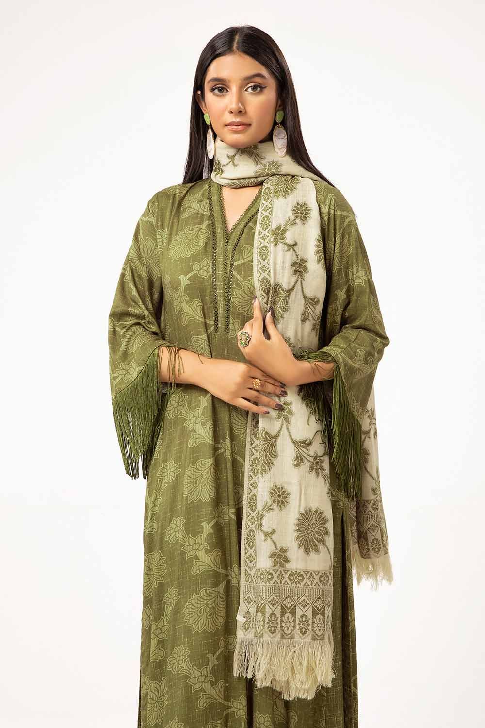 Gul Ahmed | Winter Collection 24 | Pashmina Dupatta AP-42047