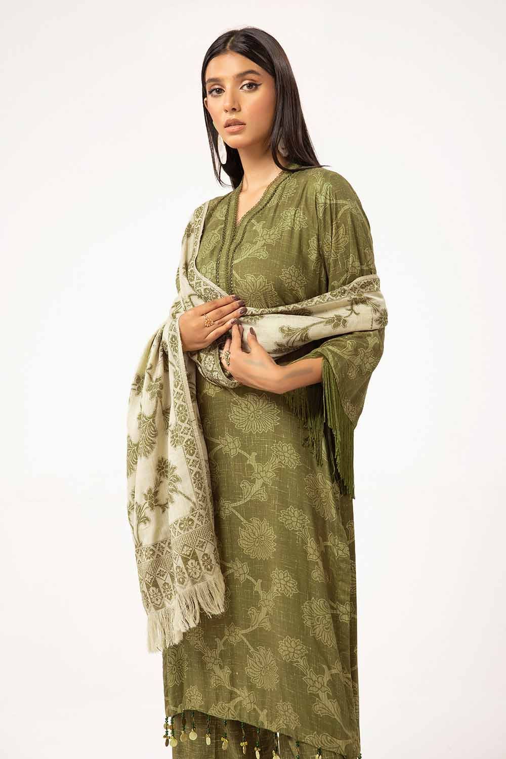 Gul Ahmed | Winter Collection 24 | Pashmina Dupatta AP-42047