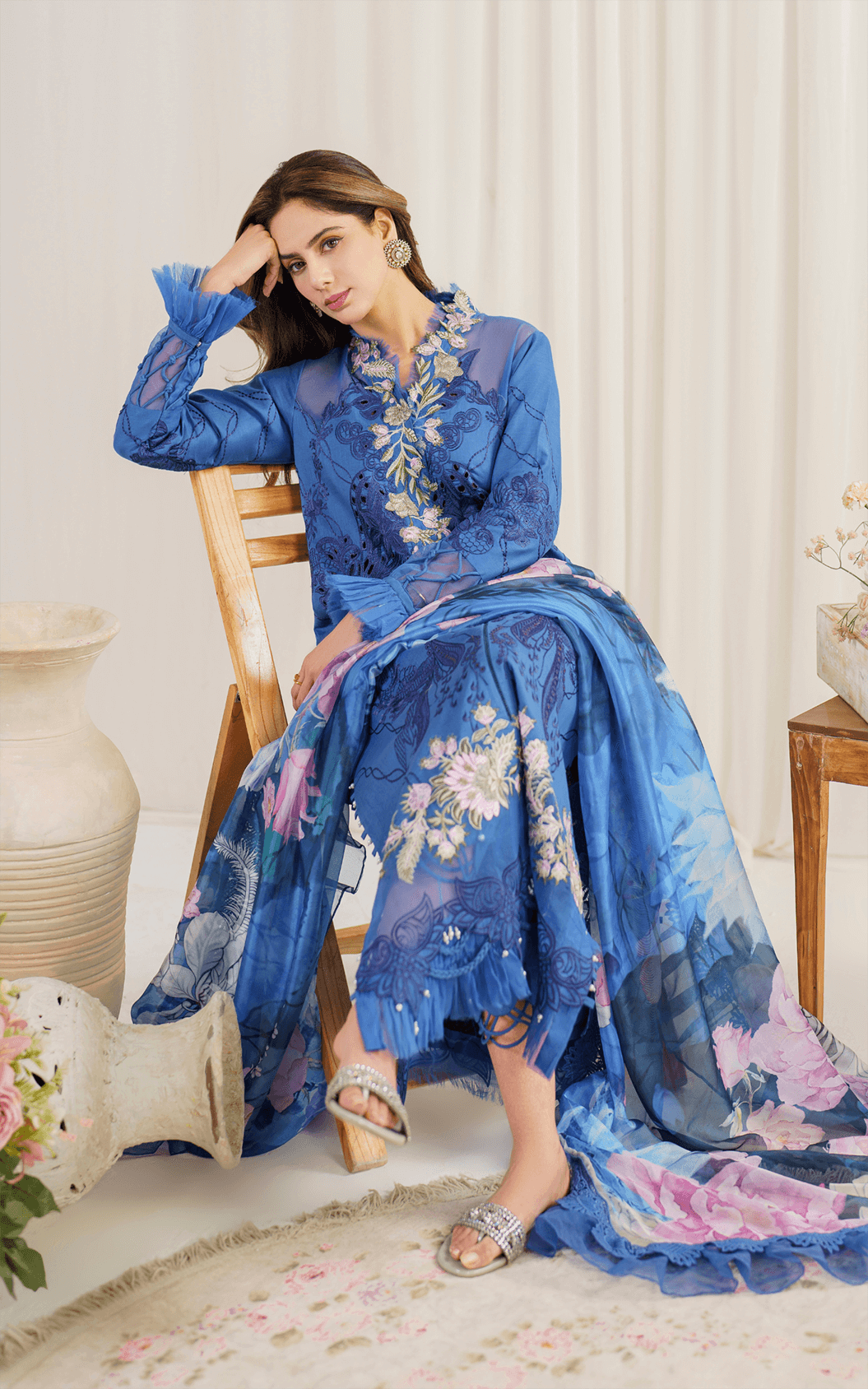 Asifa & Nabeel | Luxury Lawn | Peri Winkal PP-4
