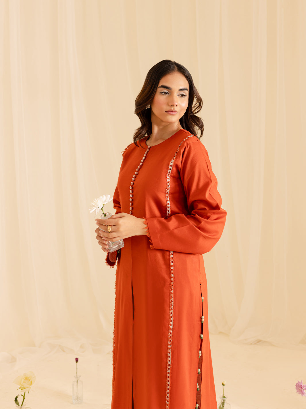 Mahnur | Petal Whispers Lawn Pret | Aster