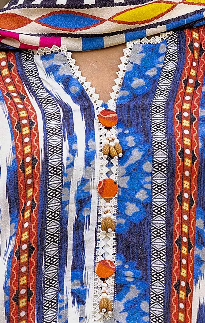 Gul Ahmed | Winter Collection 24 | Karandi Suit AY-42004