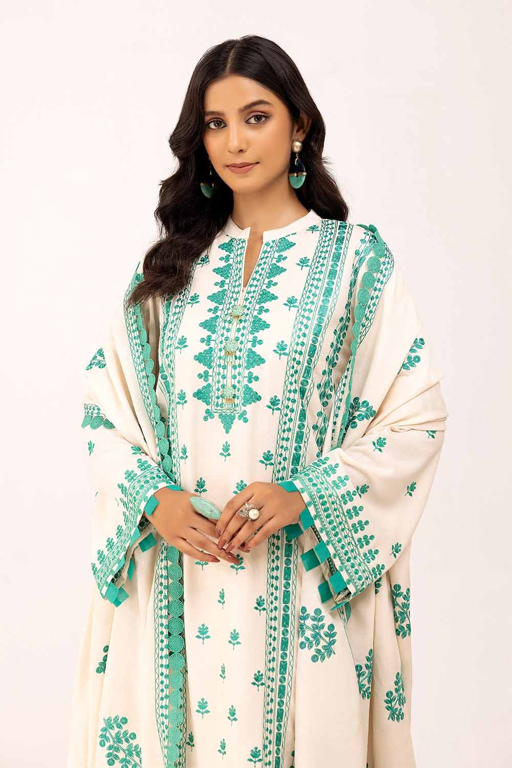 Gul Ahmed | Winter Collection 24 | Karandi Dupatta AY-42008