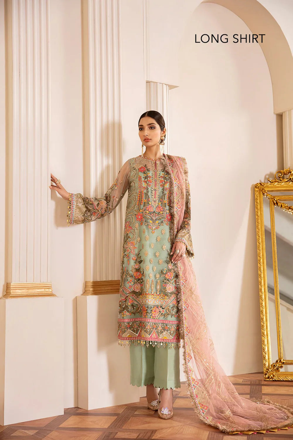 Baroque | Chantelle Chiffon Collectionâ21 | Capri Sea