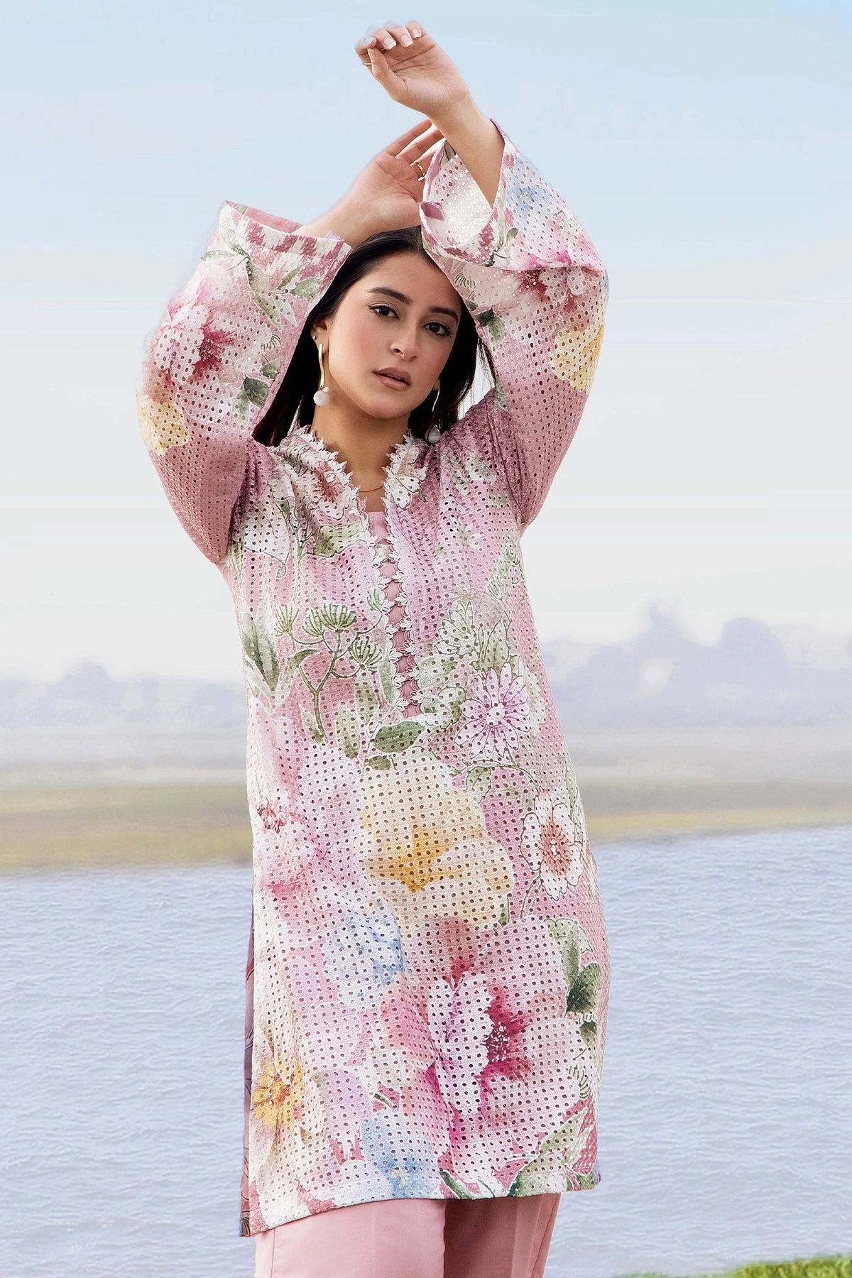 Adans Libas | Embrodiered Co Ord Sets | 4080