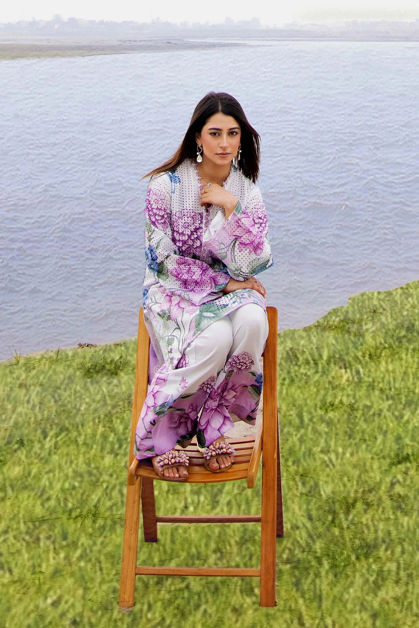Adans Libas | Embrodiered Co Ord Sets | 4082