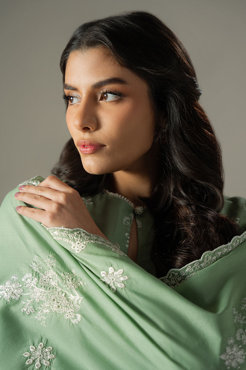 Cross Stitch | Chikankari Lawn 25 | SAGE GARDEN