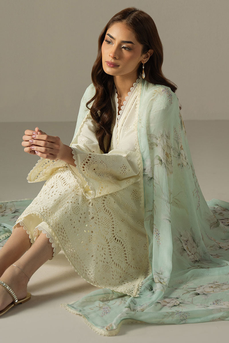 Cross Stitch | Chikankari Lawn 25 | FLORAL MELODY