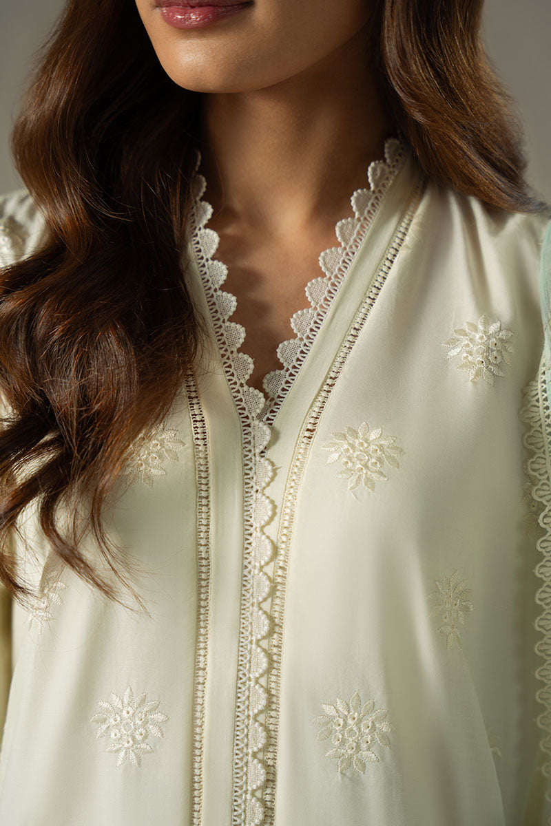 Cross Stitch | Chikankari Lawn 25 | FLORAL MELODY