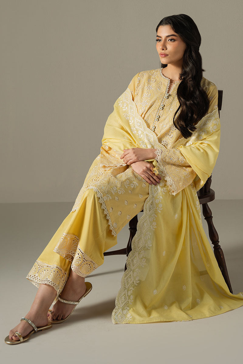 Cross Stitch | Chikankari Lawn 25 | ORCHID GEM