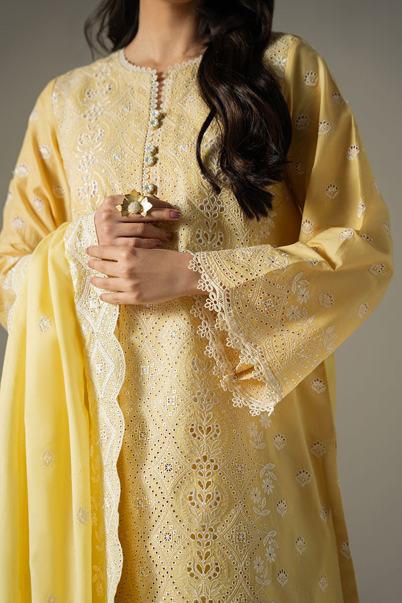 Cross Stitch | Chikankari Lawn 25 | ORCHID GEM