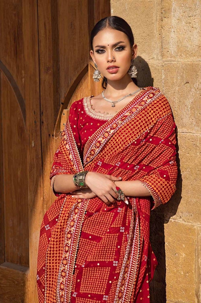 Gul Ahmed | Chunri Collection | PRS-42004