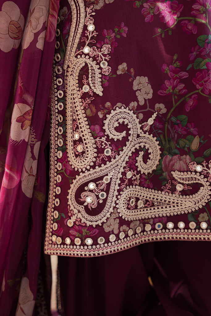 Cross Stitch | Eid Lawn 24 | IRIS MAUVE