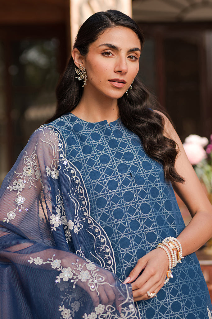 Cross Stitch | Eid Lawn 24 | ANTIQUE ROYAL