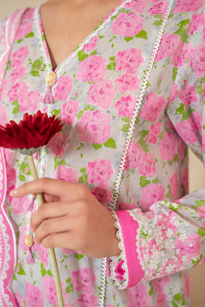 Cross Stitch | Daily Lawn 24 | FLORAL WIND-3 PIECE LAWN SUIT