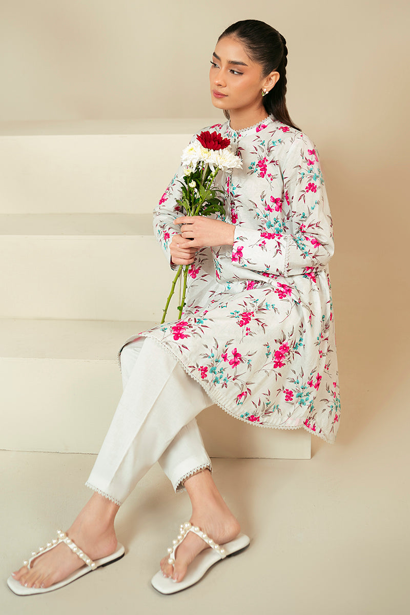 Cross Stitch | Daily Lawn 24 | FOGGY DEW-2 PIECE LAWN SUIT