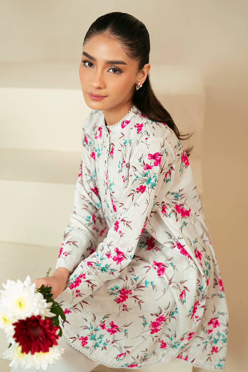 Cross Stitch | Daily Lawn 24 | FOGGY DEW-2 PIECE LAWN SUIT