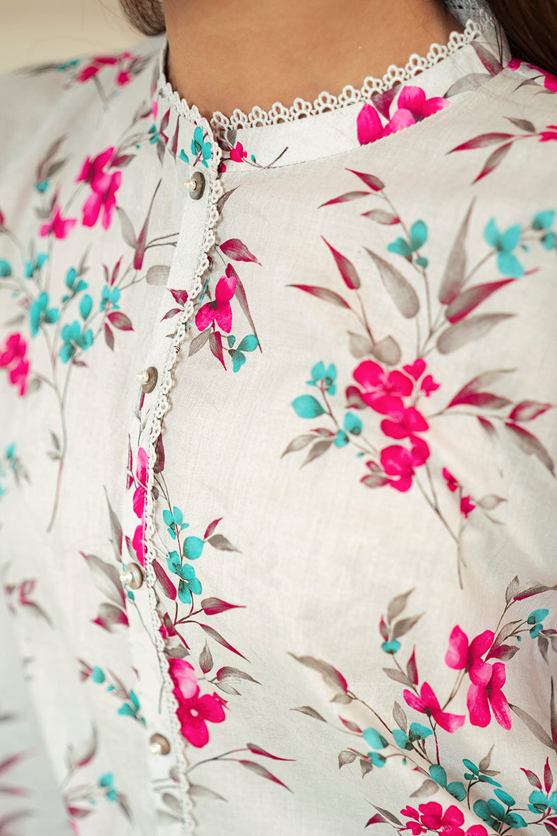 Cross Stitch | Daily Lawn 24 | FOGGY DEW-2 PIECE LAWN SUIT