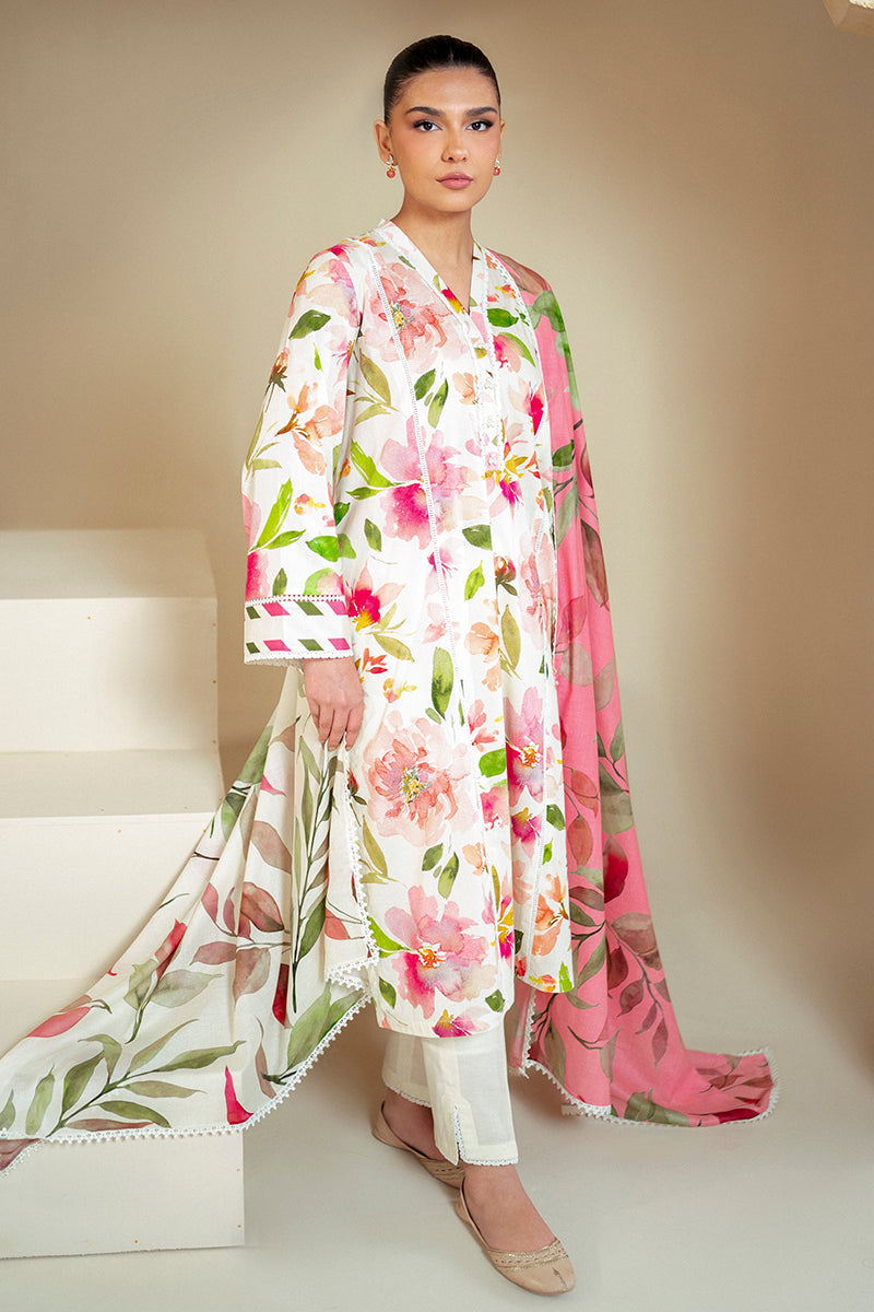 Cross Stitch | Daily Lawn 24 | HAZEL WILLOW-3 PIECE LAWN SUIT