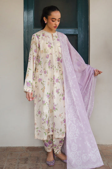 Cross Stitch | Printed Lawn | ROSEATE MUSE