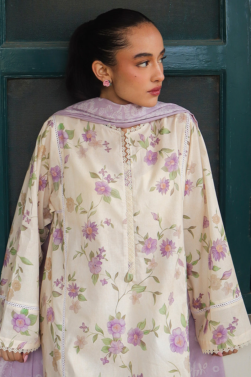 Cross Stitch | Printed Lawn | ROSEATE MUSE