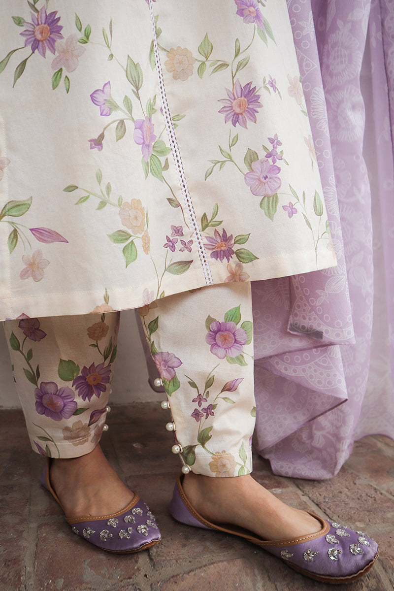 Cross Stitch | Printed Lawn | ROSEATE MUSE