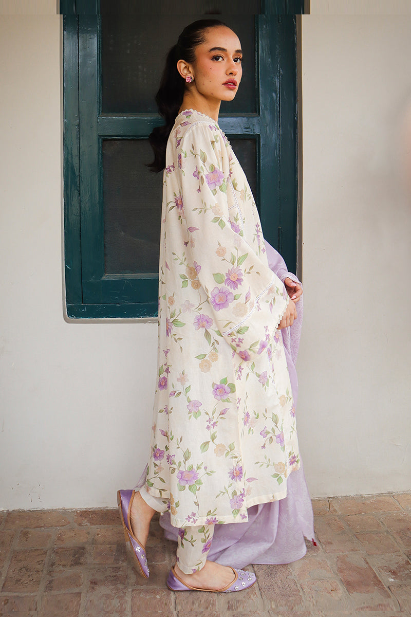 Cross Stitch | Printed Lawn | ROSEATE MUSE