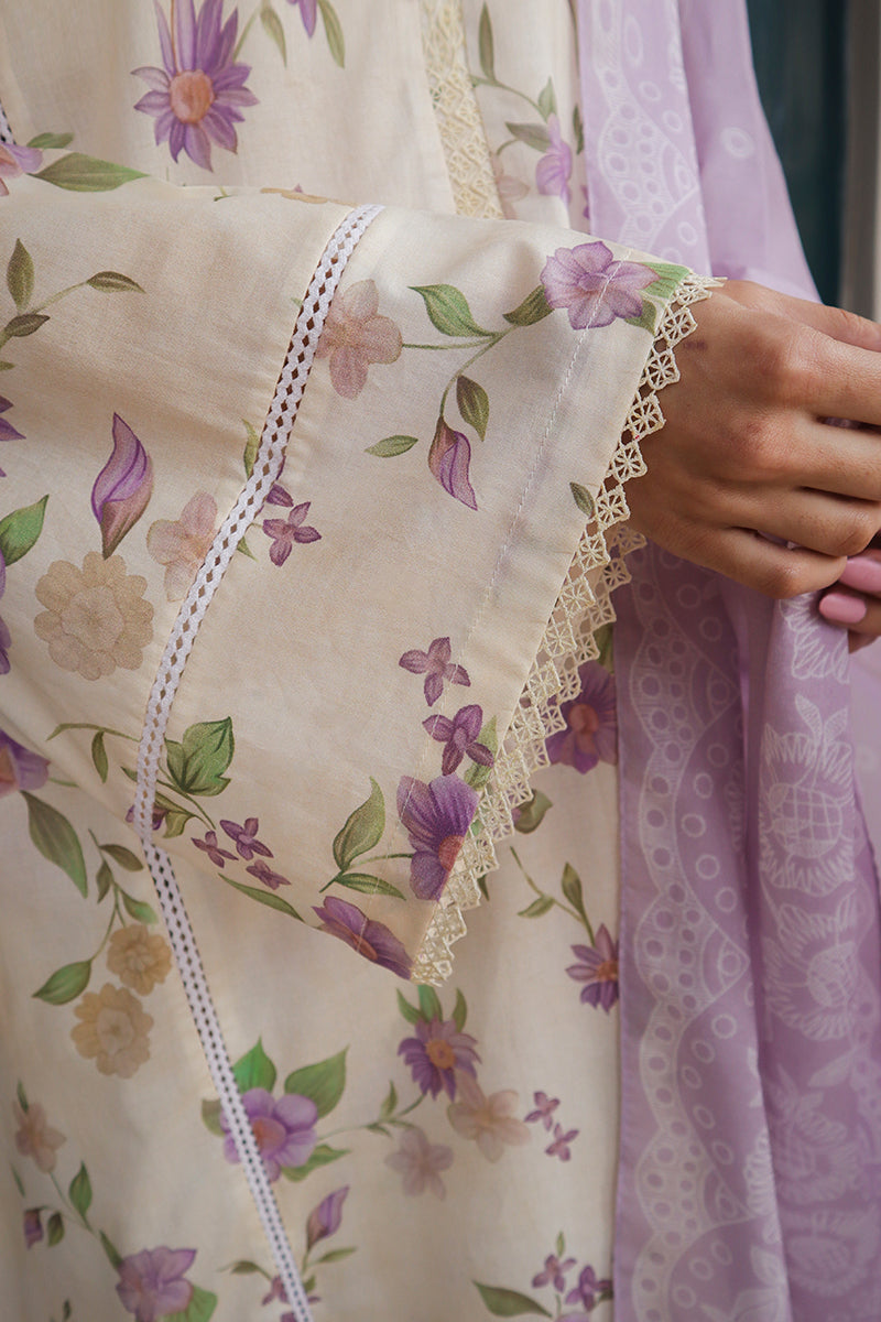Cross Stitch | Printed Lawn | ROSEATE MUSE
