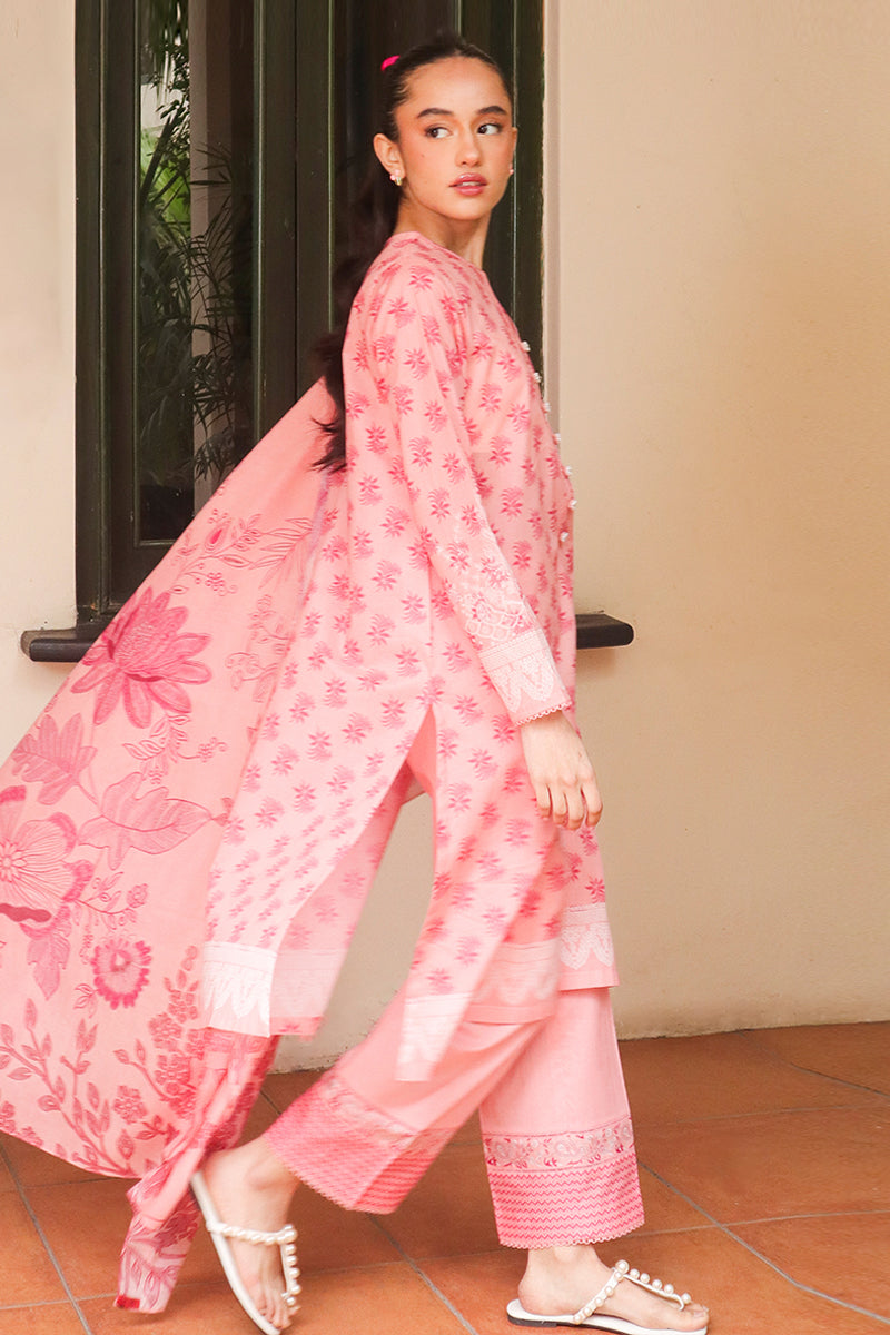 Cross Stitch | Printed Lawn | CORAL DELUXE