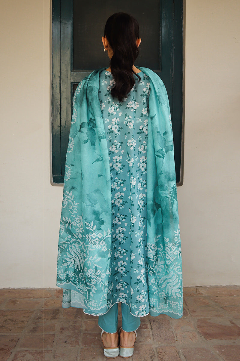 Cross Stitch | Printed Lawn | BLUE CHARM